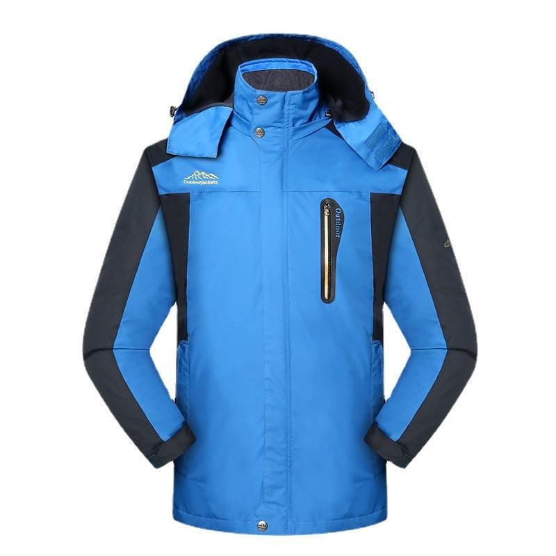 Outdoor Wear - resistant Men's Polyester Coat - AmiraMart