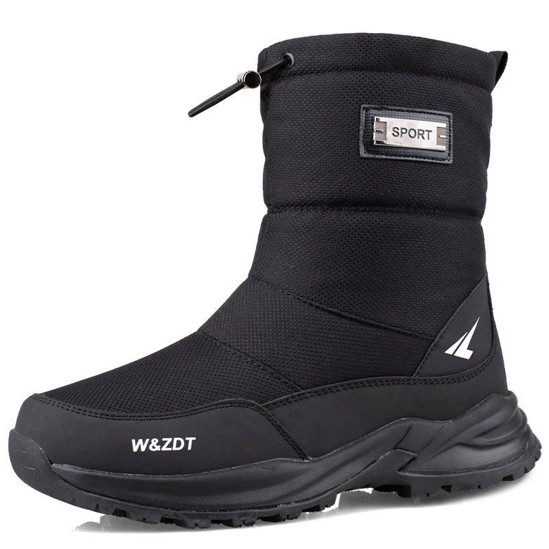 Outdoor Winter Men's Waterproof Non - slip Snow Boots - AmiraMart