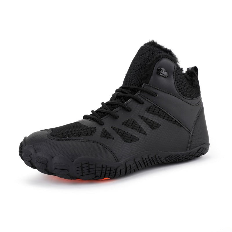 Outdoors Breathable Five - finger Couple Cotton - padded Shoes - AmiraMart