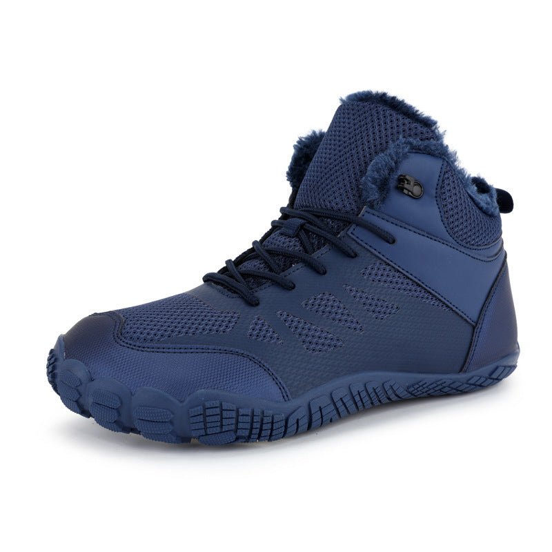 Outdoors Breathable Five - finger Couple Cotton - padded Shoes - AmiraMart