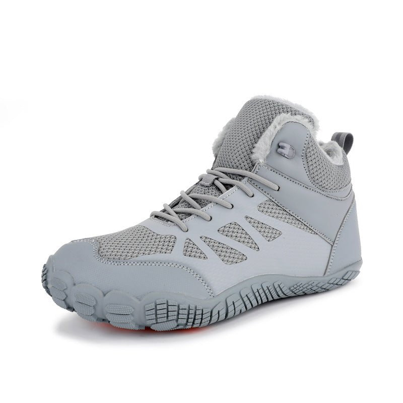 Outdoors Breathable Five - finger Couple Cotton - padded Shoes - AmiraMart