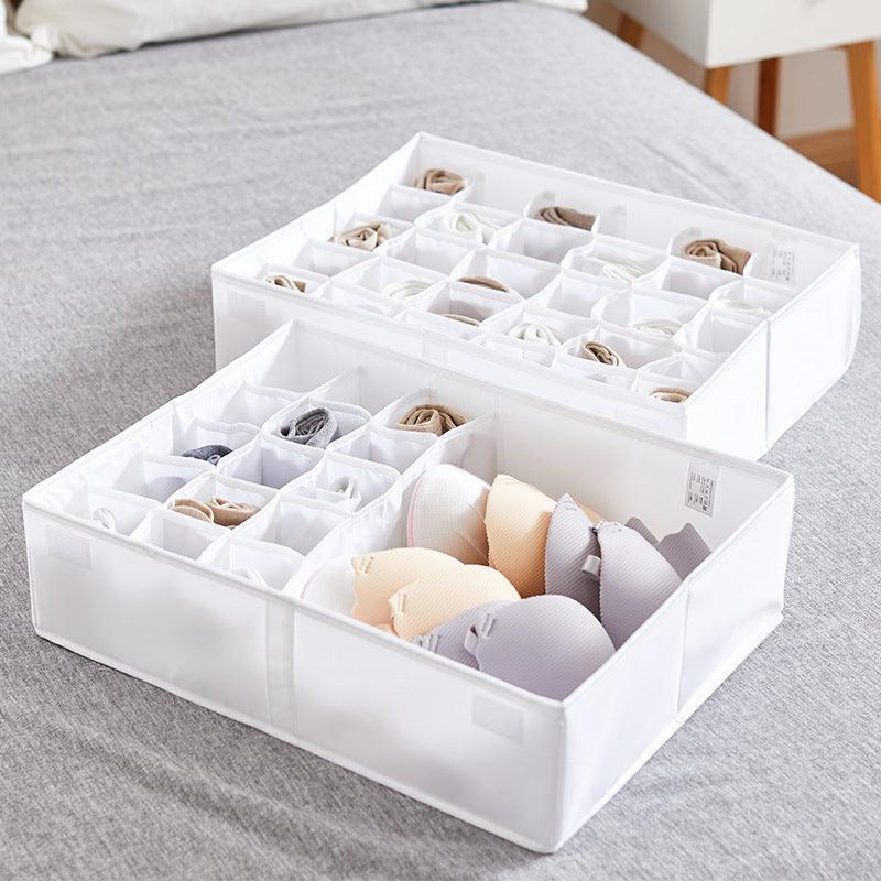 Oxford Burger Underwear Socks Storage Box - AmiraMart