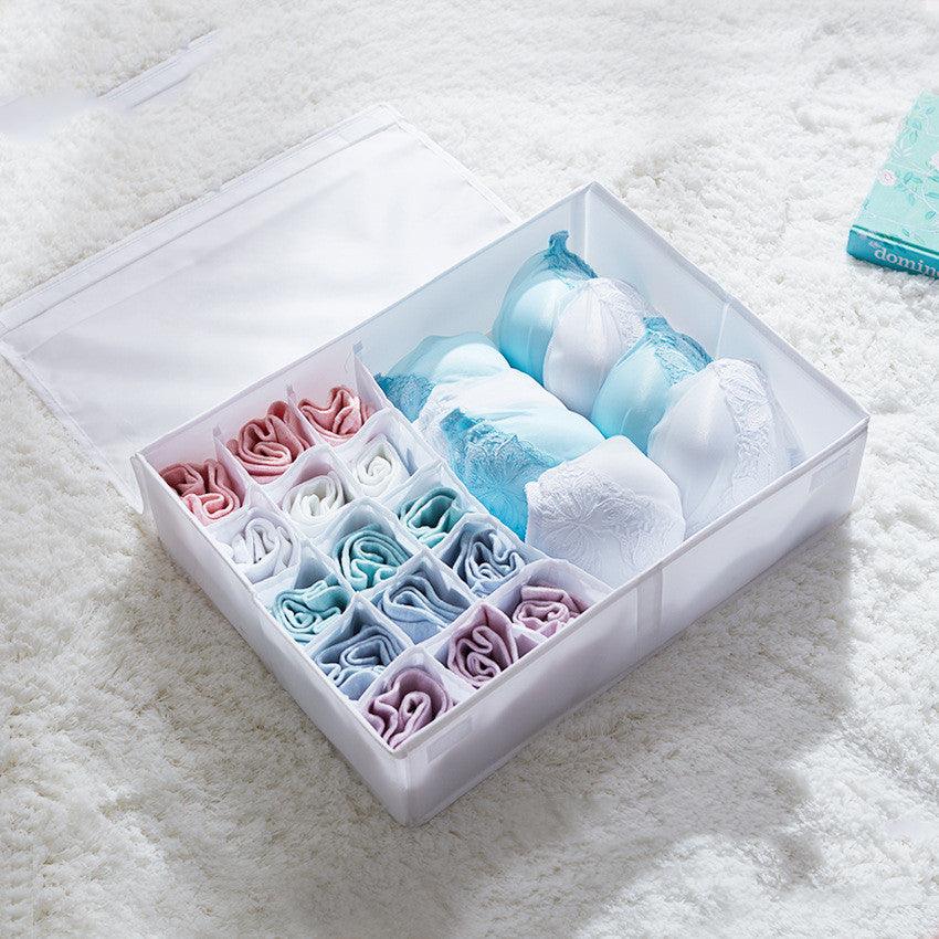 Oxford Burger Underwear Socks Storage Box - AmiraMart