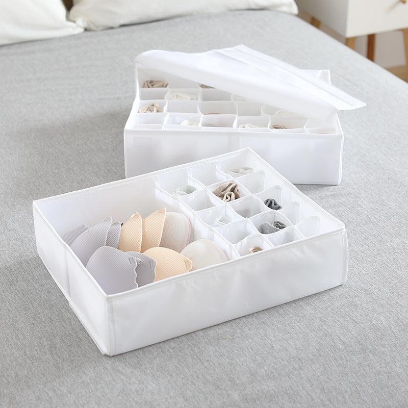 Oxford Burger Underwear Socks Storage Box - AmiraMart