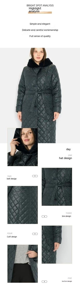 Parker Cotton - padded Jacket For Women - AmiraMart