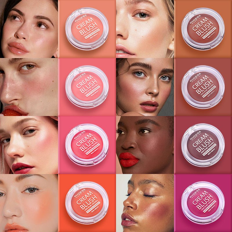 PHOERA Light And Brightening Blush Cream - AmiraMart