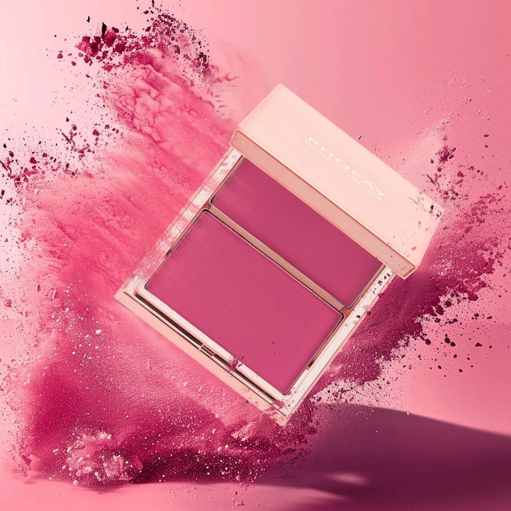 PHOFAY Cream & Powder Blush Duo - AmiraMart