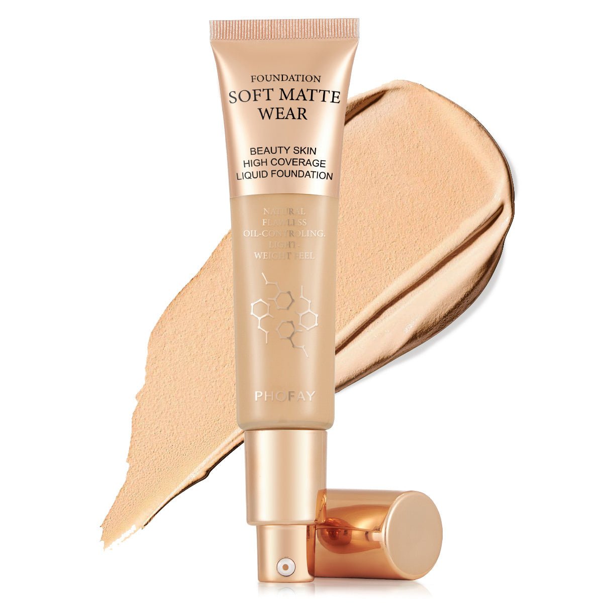 PHOFAY Full Coverage Foundation - AmiraMart