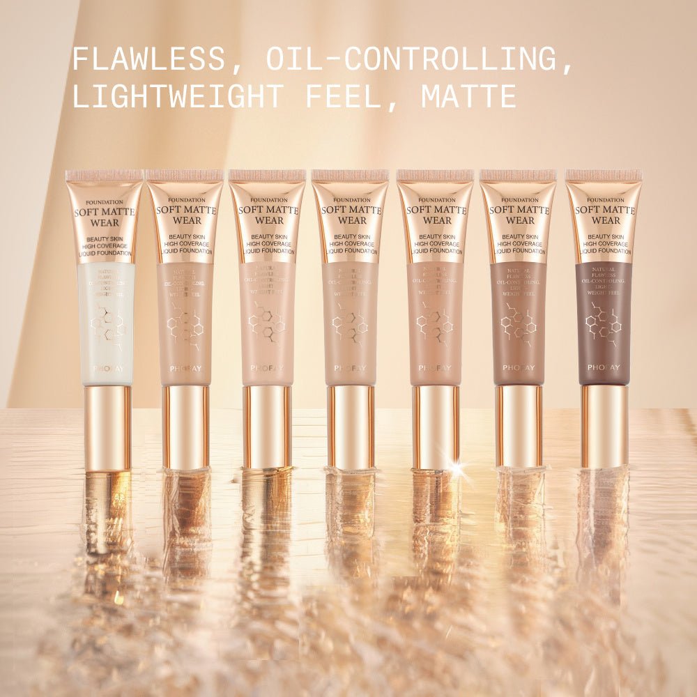 PHOFAY Full Coverage Foundation - AmiraMart