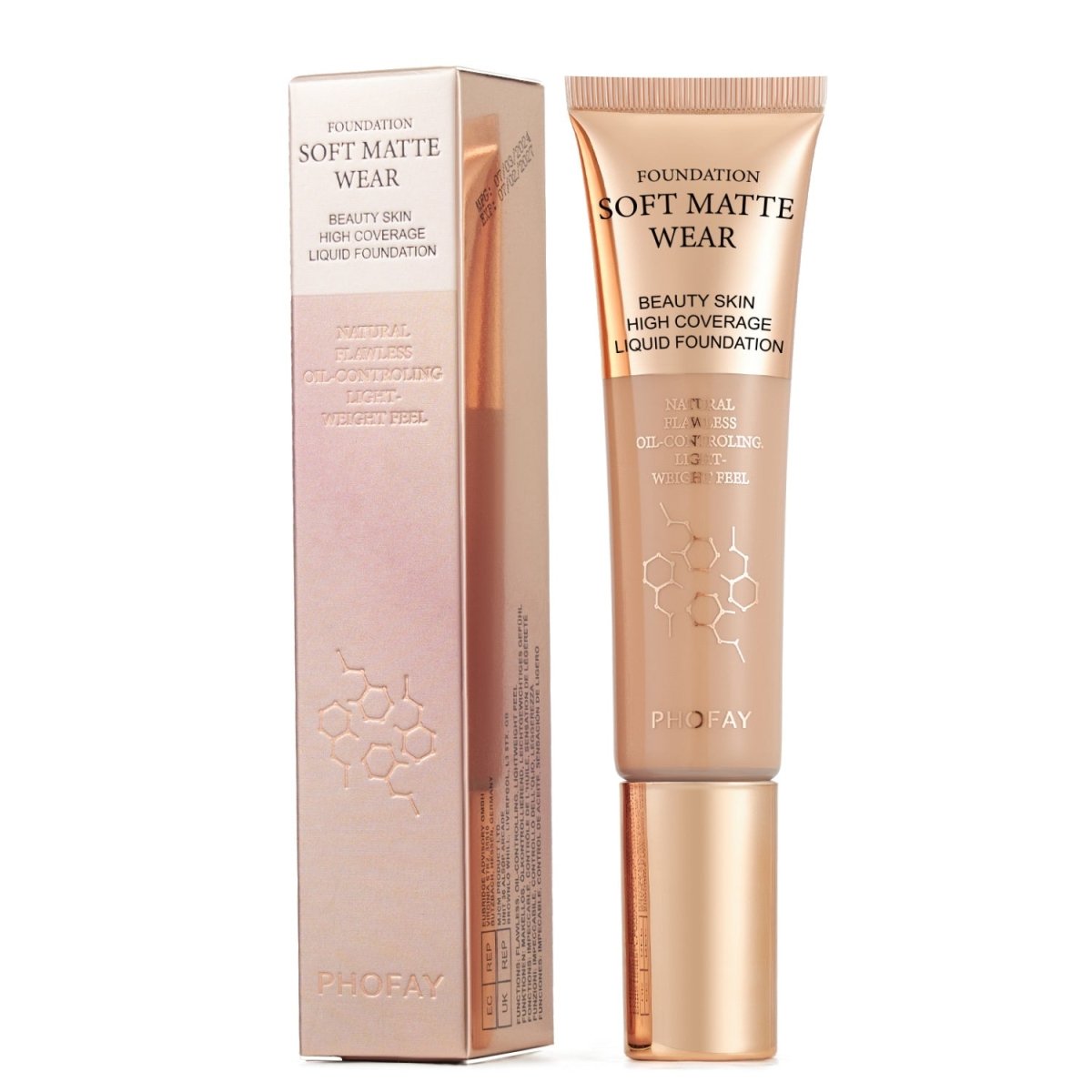 PHOFAY Full Coverage Foundation - AmiraMart