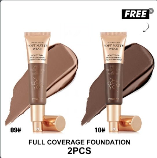 PHOFAY Full Coverage Foundation - AmiraMart