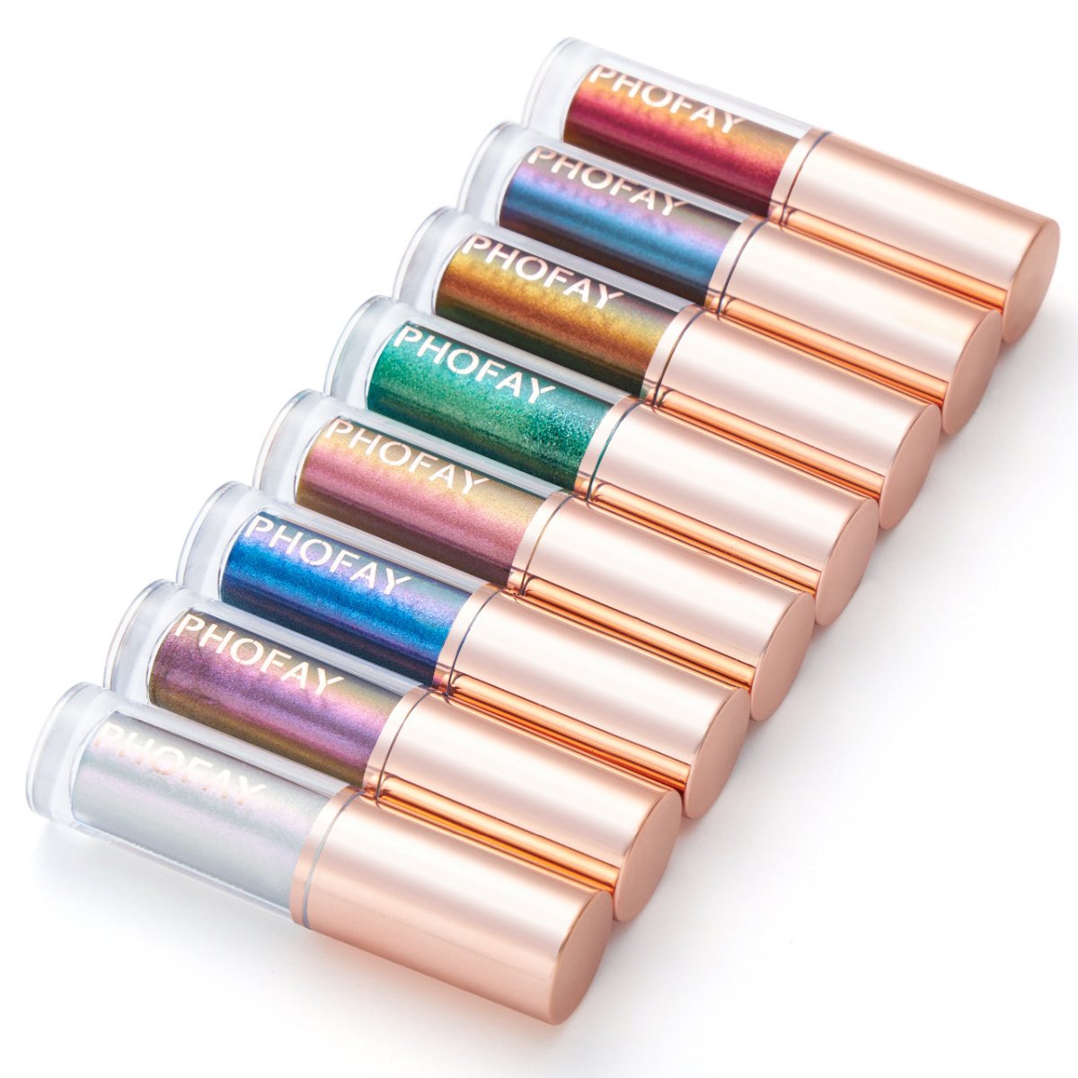 PHOFAY Liquid Glitter Eyeliner Set - AmiraMart