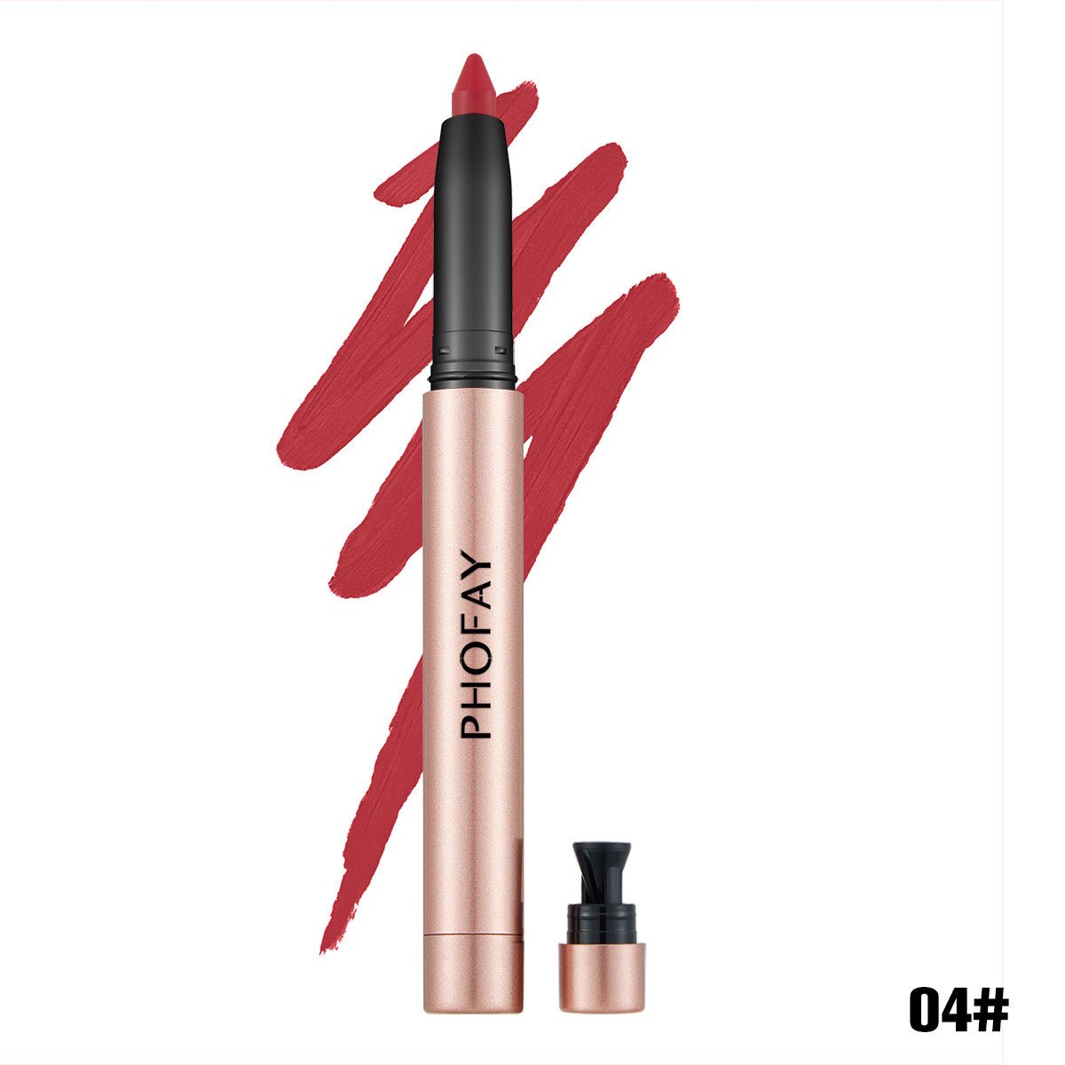 PHOFAY Matte Lip Liner Lipstick Pen - AmiraMart
