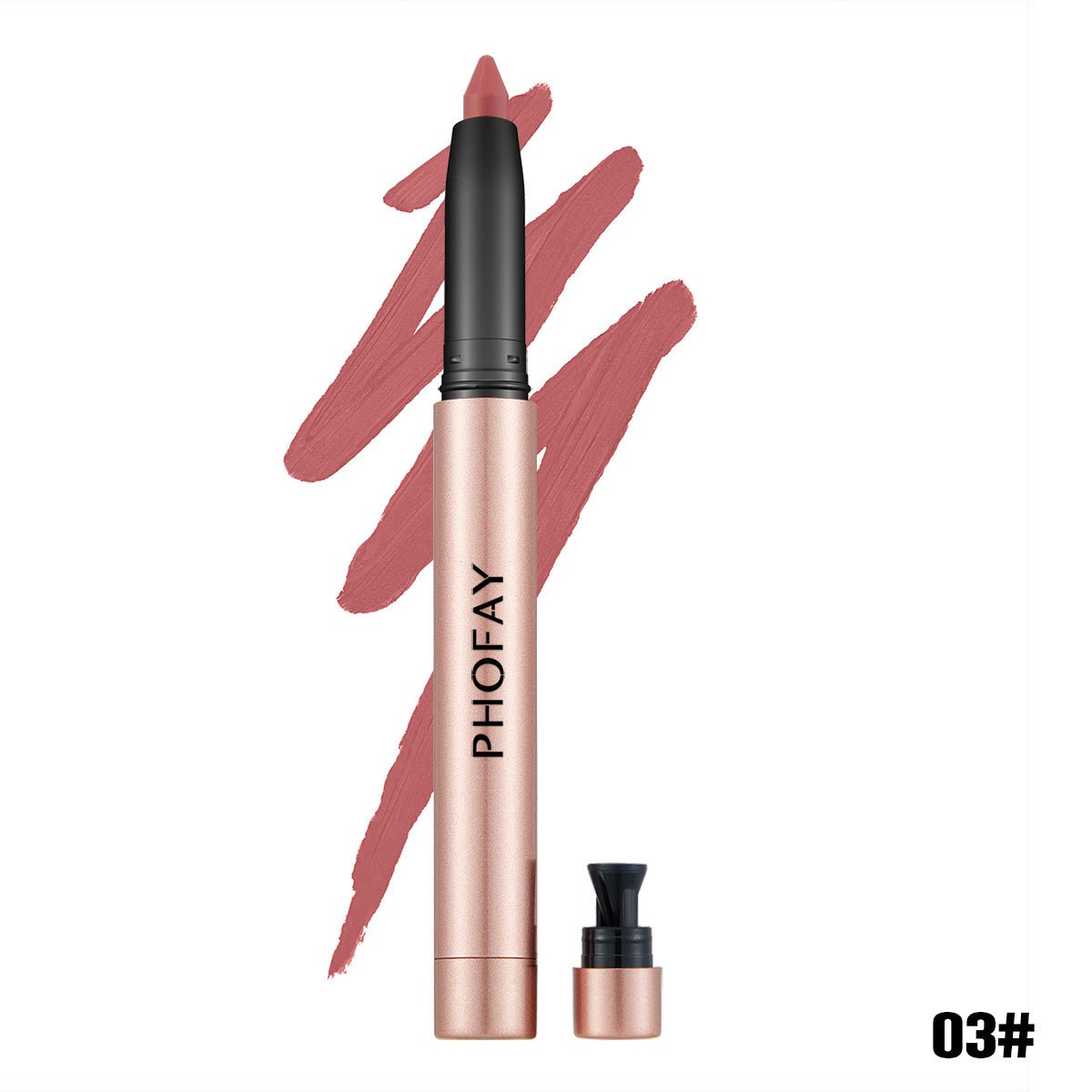 PHOFAY Matte Lip Liner Lipstick Pen - AmiraMart