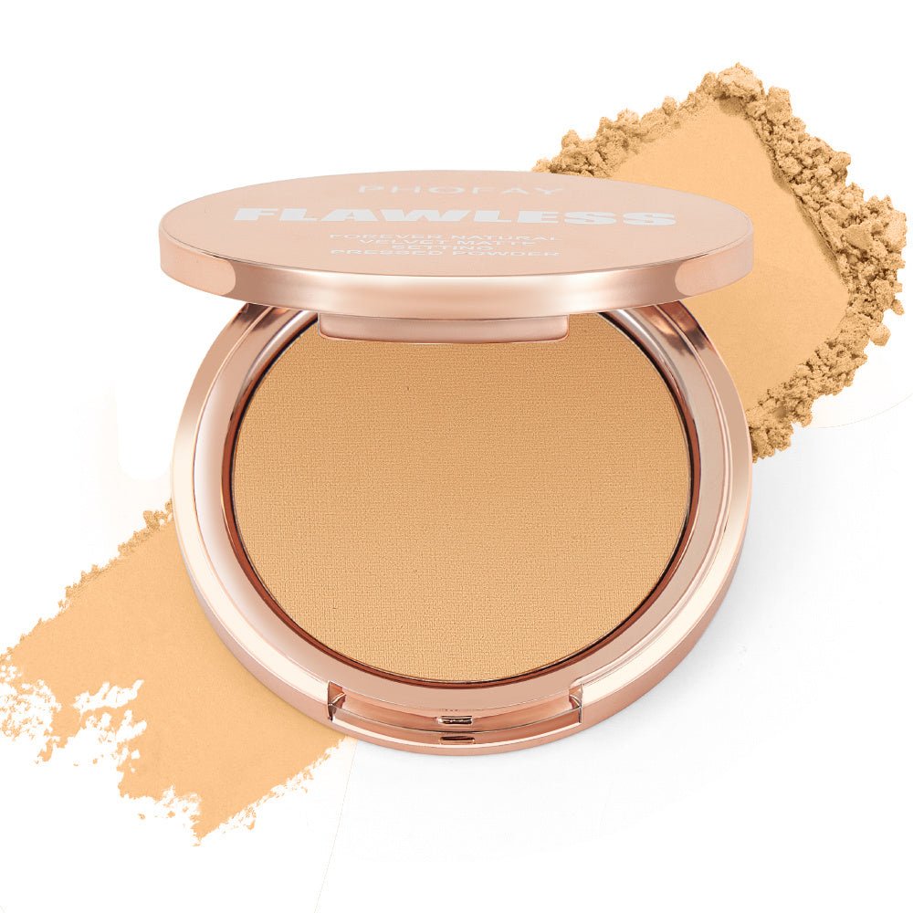 PHOFAY Matte Setting Pressed Powder - AmiraMart