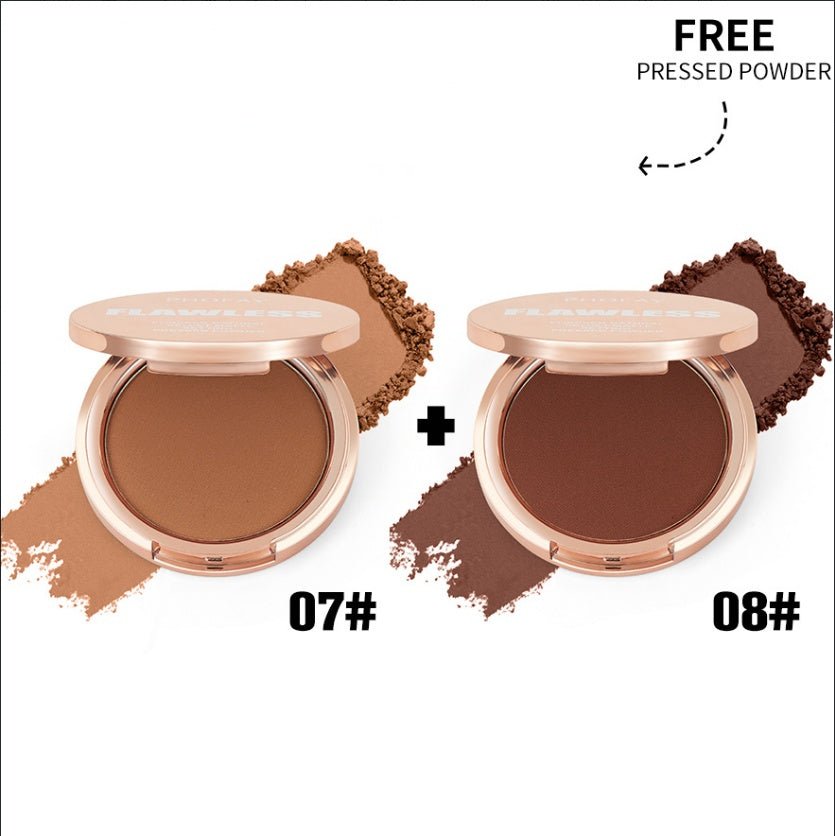 PHOFAY Matte Setting Pressed Powder - AmiraMart