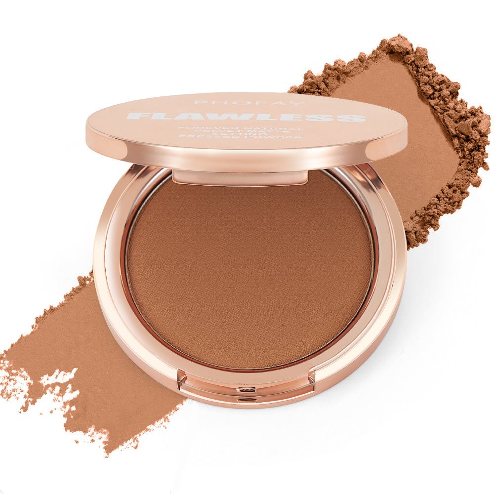 PHOFAY Matte Setting Pressed Powder - AmiraMart