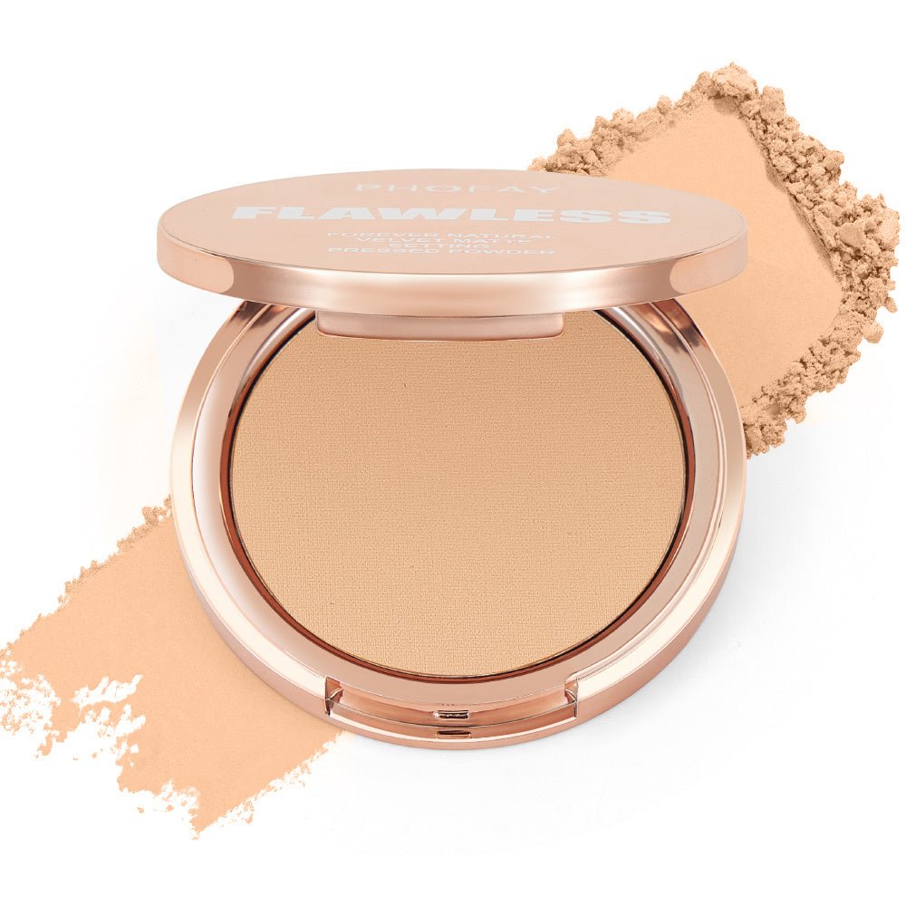 PHOFAY Matte Setting Pressed Powder - AmiraMart