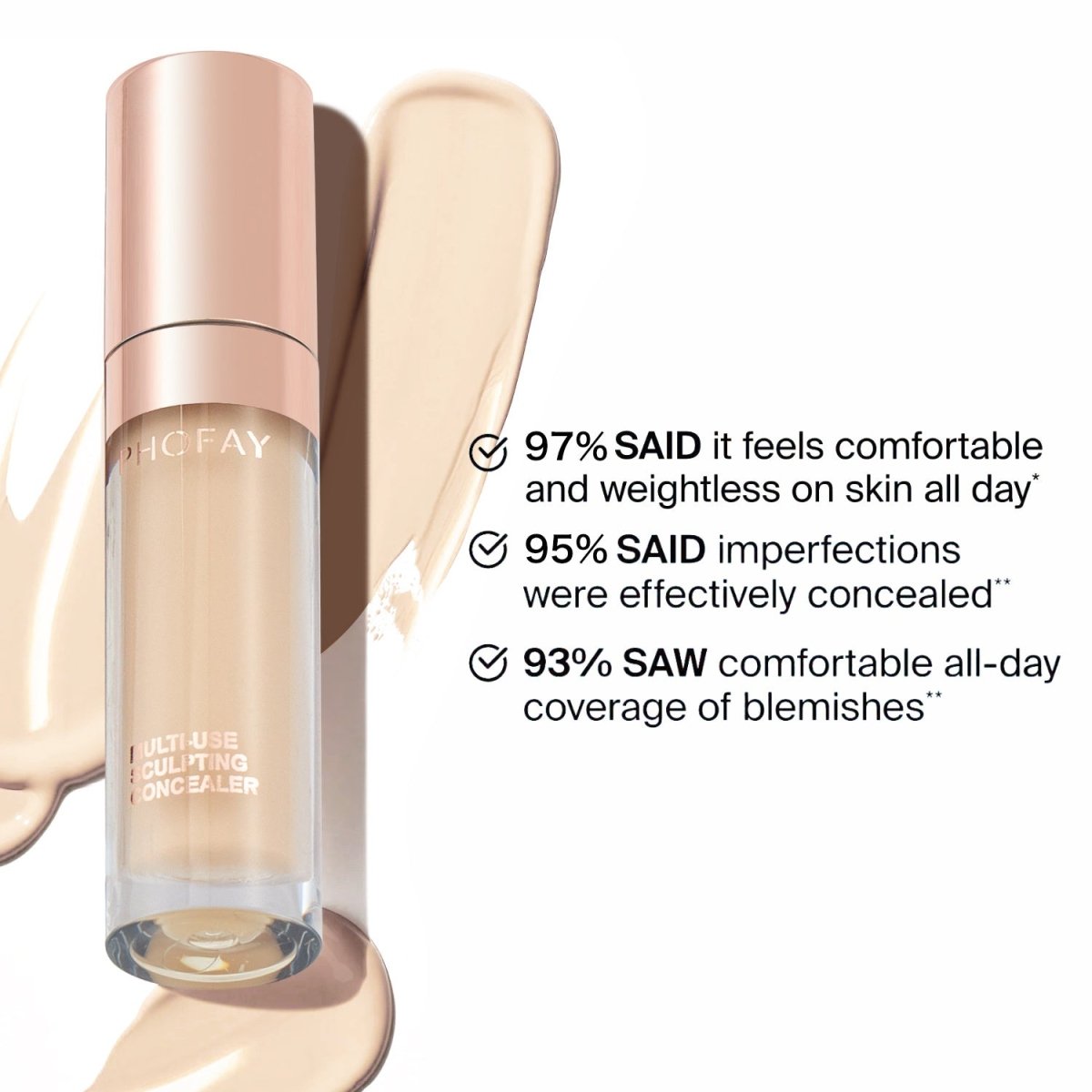 PHOFAY Super Coverage Concealer - AmiraMart