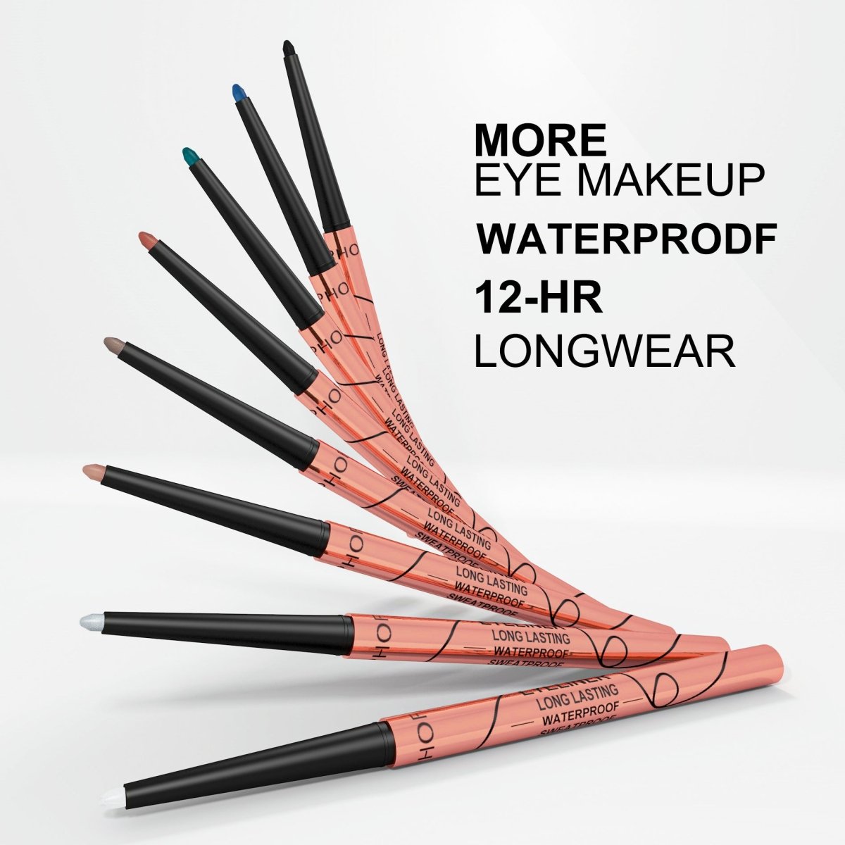 PHOFAY Waterproof Colorful Eyeliner - AmiraMart