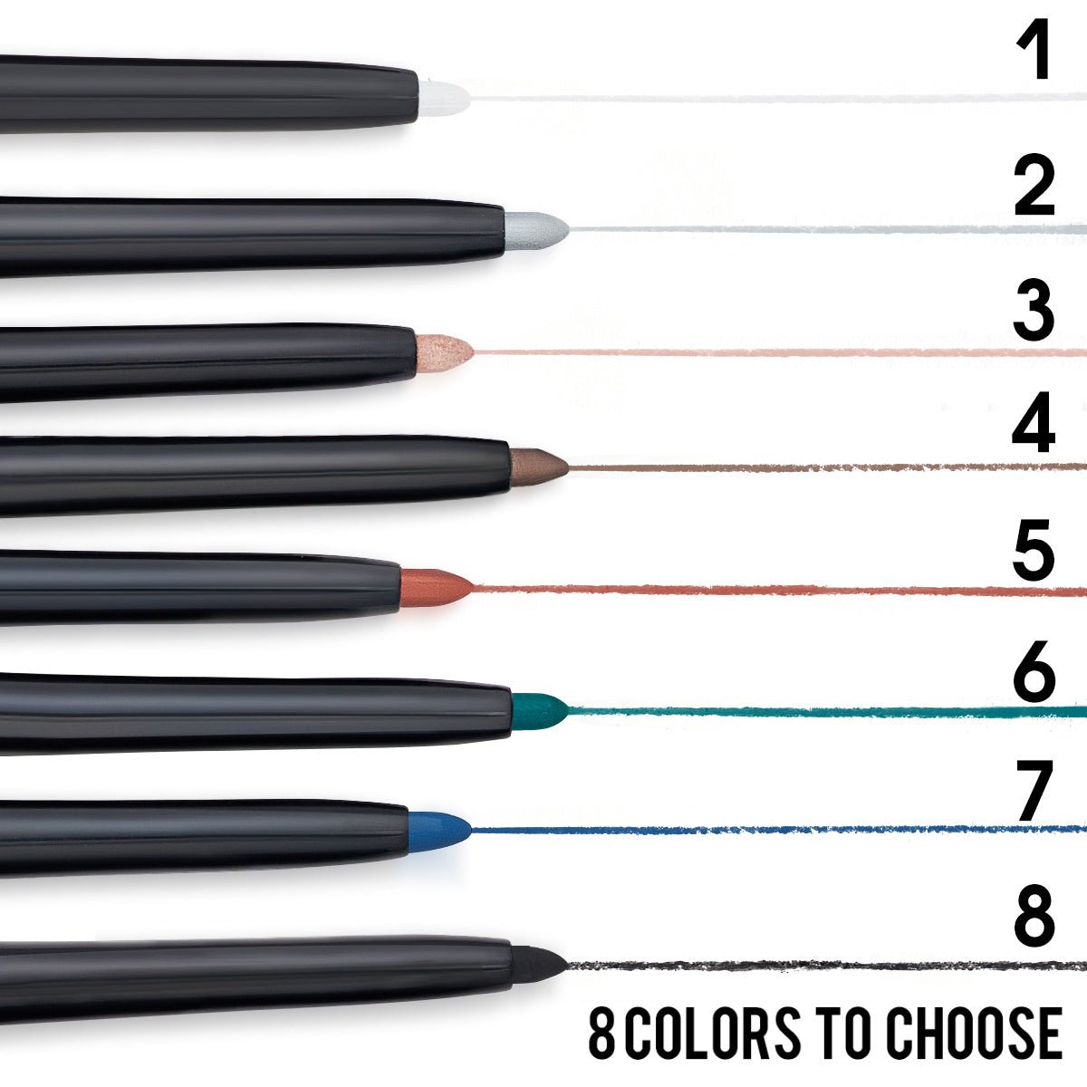 PHOFAY Waterproof Colorful Eyeliner - AmiraMart