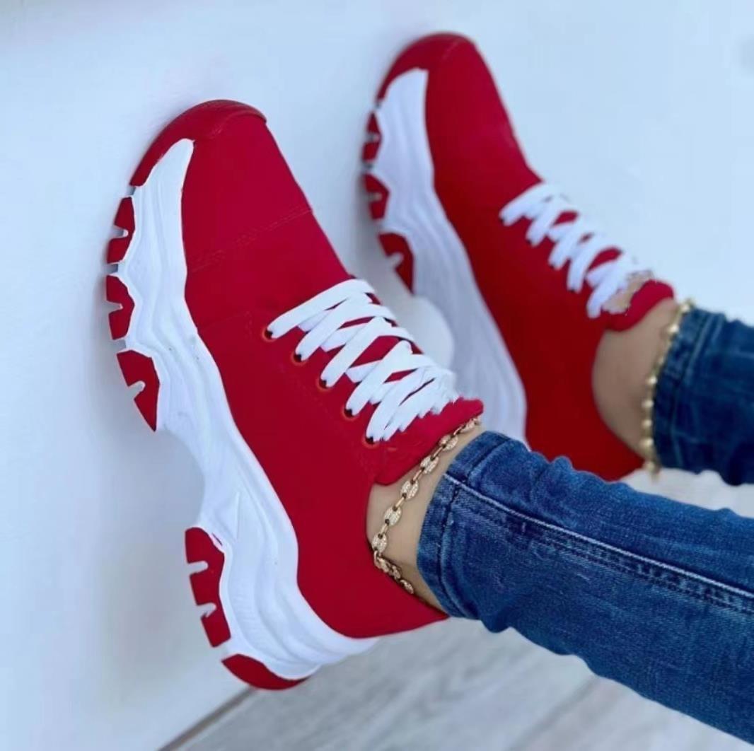 Lace - up Sneaker For Women - AmiraMart