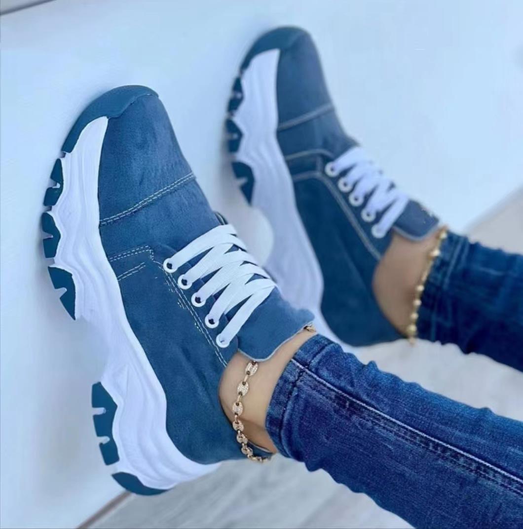 Lace - up Sneaker For Women - AmiraMart