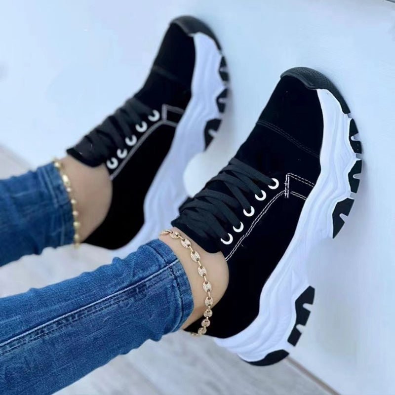 Lace - up Sneaker For Women - AmiraMart
