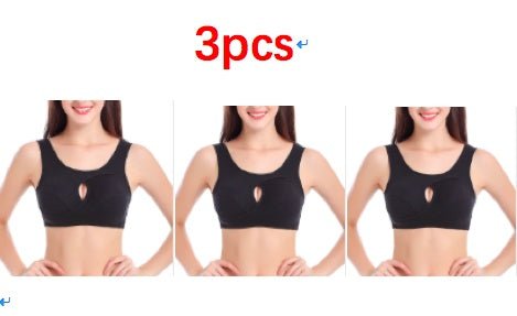 Plus Size Sleep Bra – Wireless, Removable Pads - AmiraMart