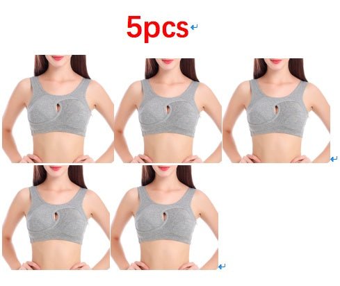 Plus Size Sleep Bra – Wireless, Removable Pads - AmiraMart