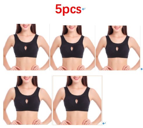 Plus Size Sleep Bra – Wireless, Removable Pads - AmiraMart