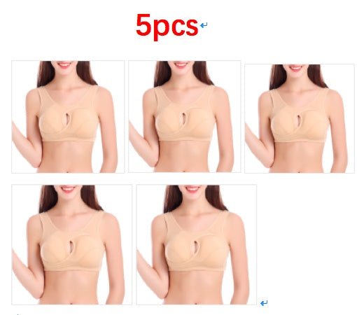 Plus Size Sleep Bra – Wireless, Removable Pads - AmiraMart