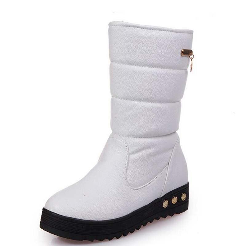 Plush padded snow boots - AmiraMart