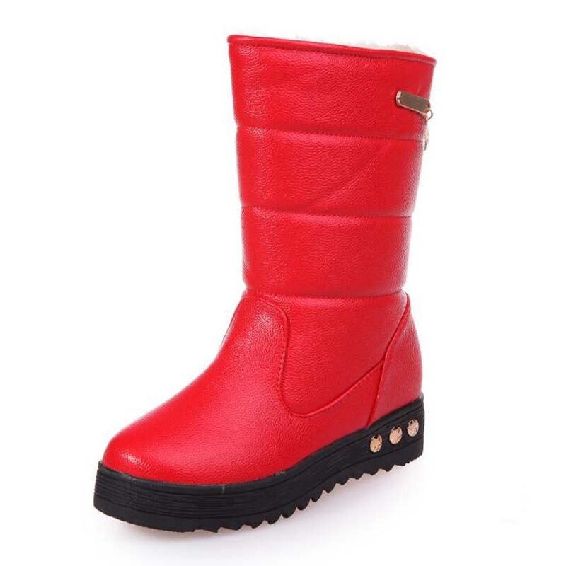 Plush padded snow boots - AmiraMart