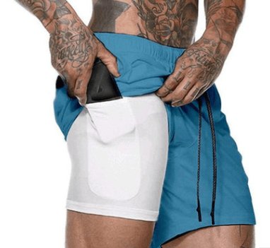 Pocket Compression Shorts - AmiraMart