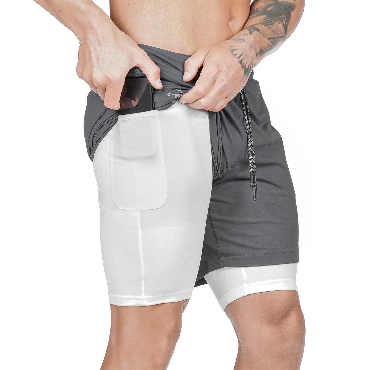 Pocket Compression Shorts - AmiraMart