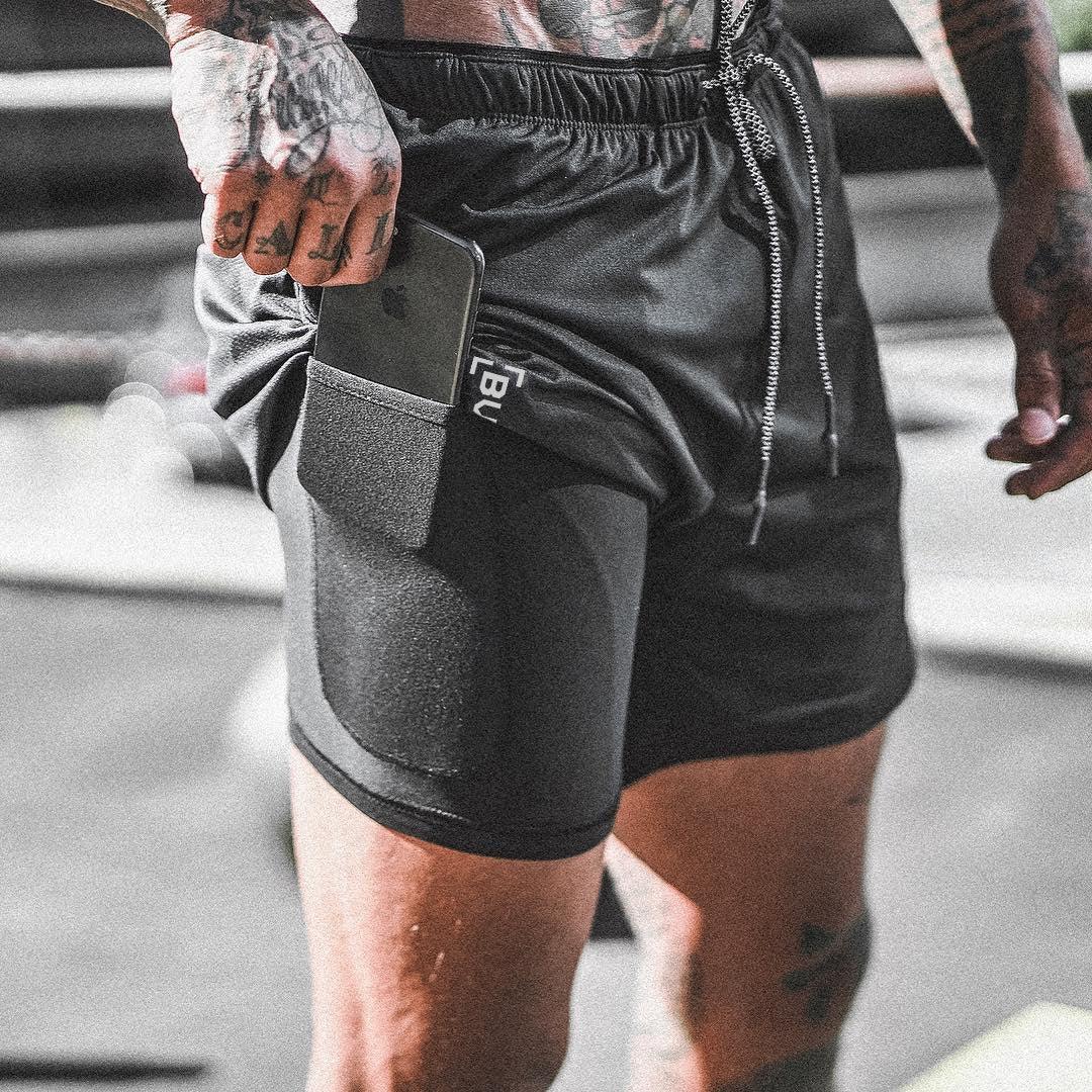 Pocket Compression Shorts - AmiraMart