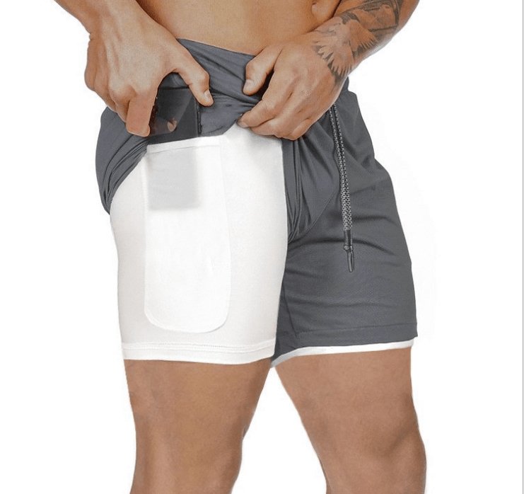 Pocket Compression Shorts - AmiraMart