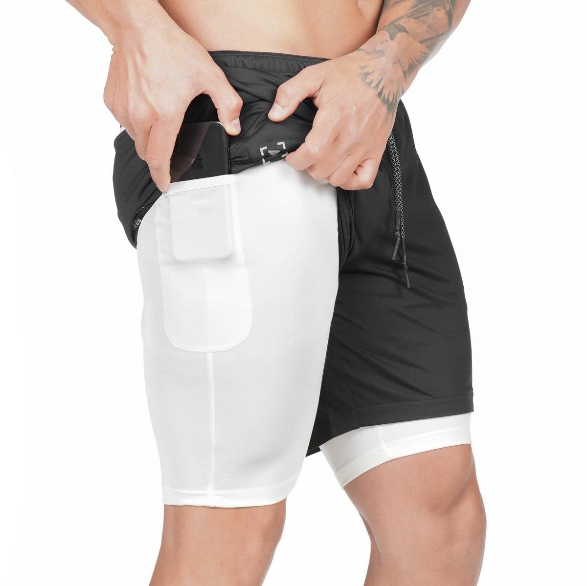 Pocket Compression Shorts - AmiraMart