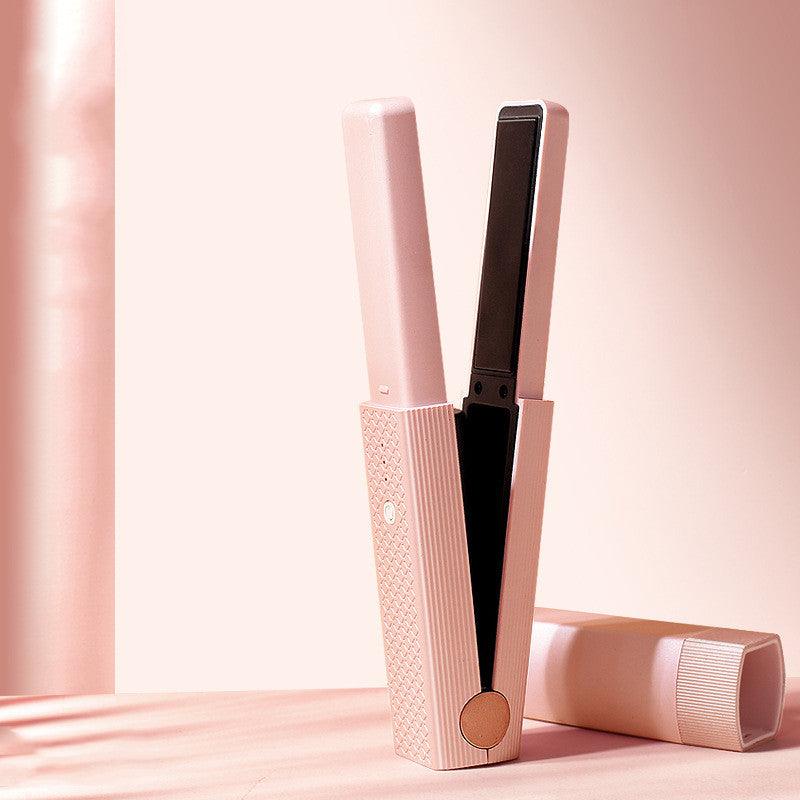 Portable Hair Straightening Comb Curling Stick Splint - AmiraMart