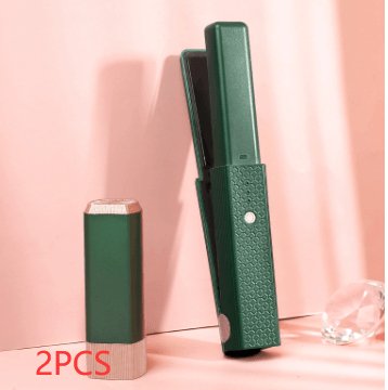 Portable Hair Straightening Comb Curling Stick Splint - AmiraMart