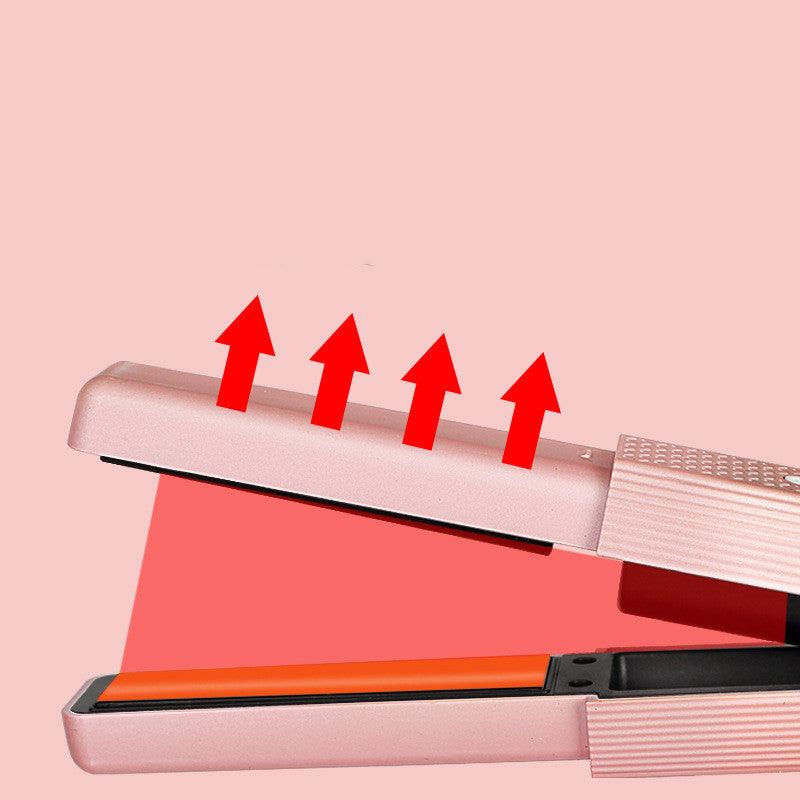 Portable Hair Straightening Comb Curling Stick Splint - AmiraMart