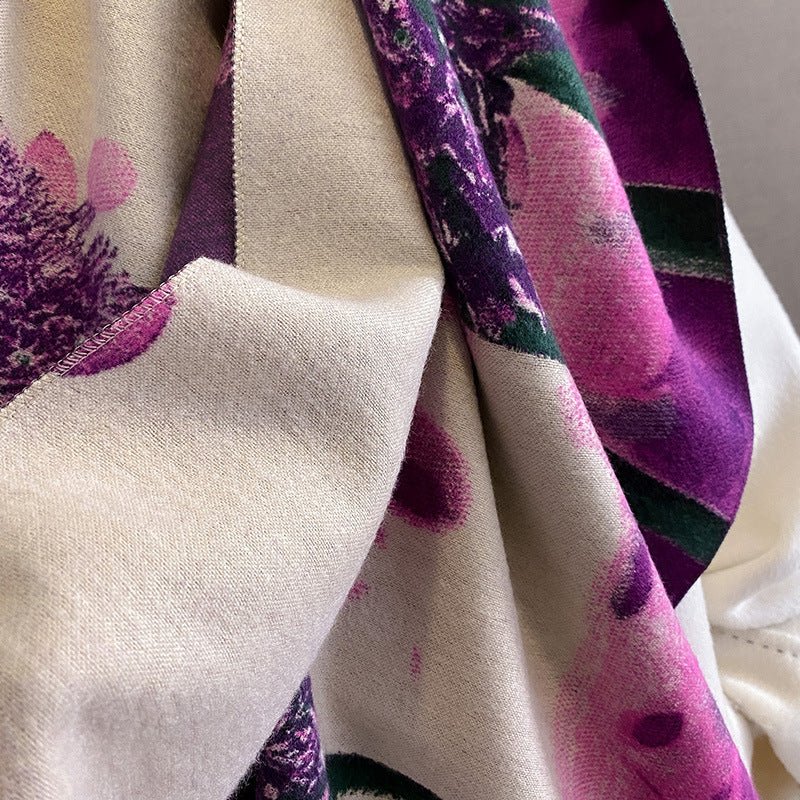 Women's Thick Windproof Shawl - AmiraMart