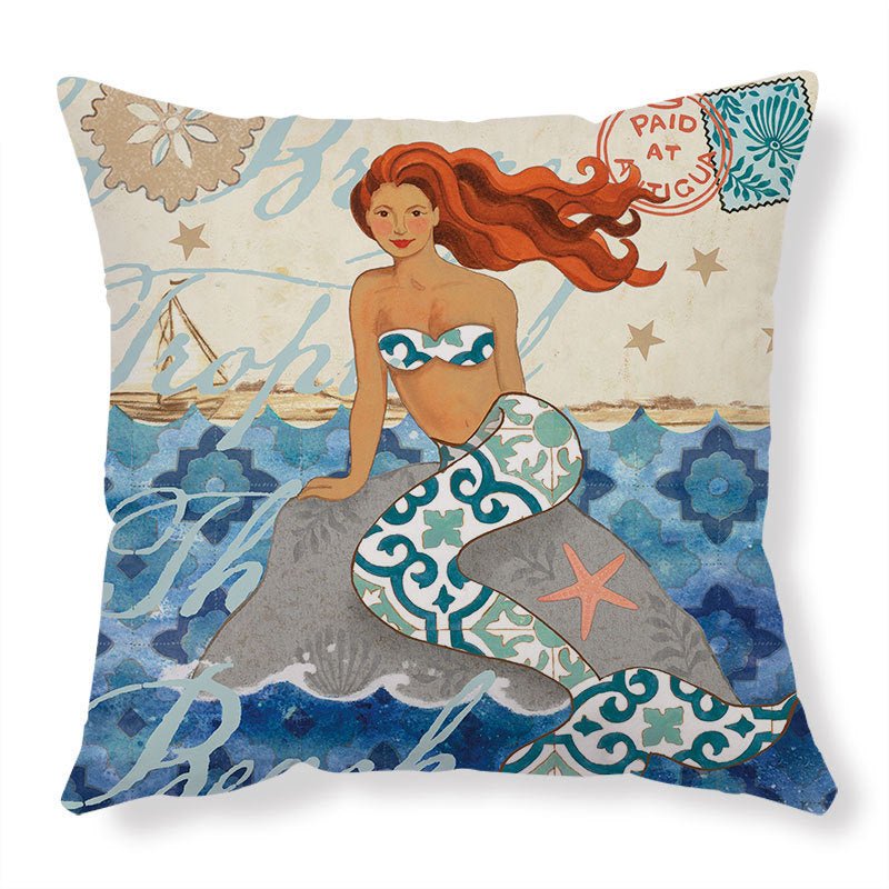 Printed Throw Pillow Cases For Home Decor Sofa Chair Seat - AmiraMart