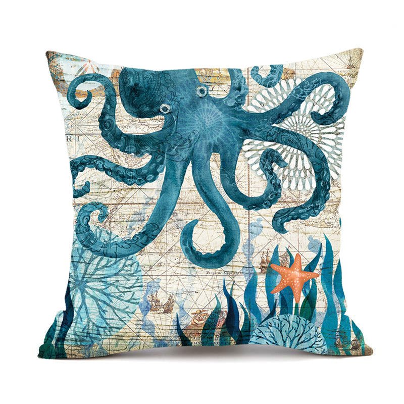 Printed Throw Pillow Cases For Home Decor Sofa Chair Seat - AmiraMart