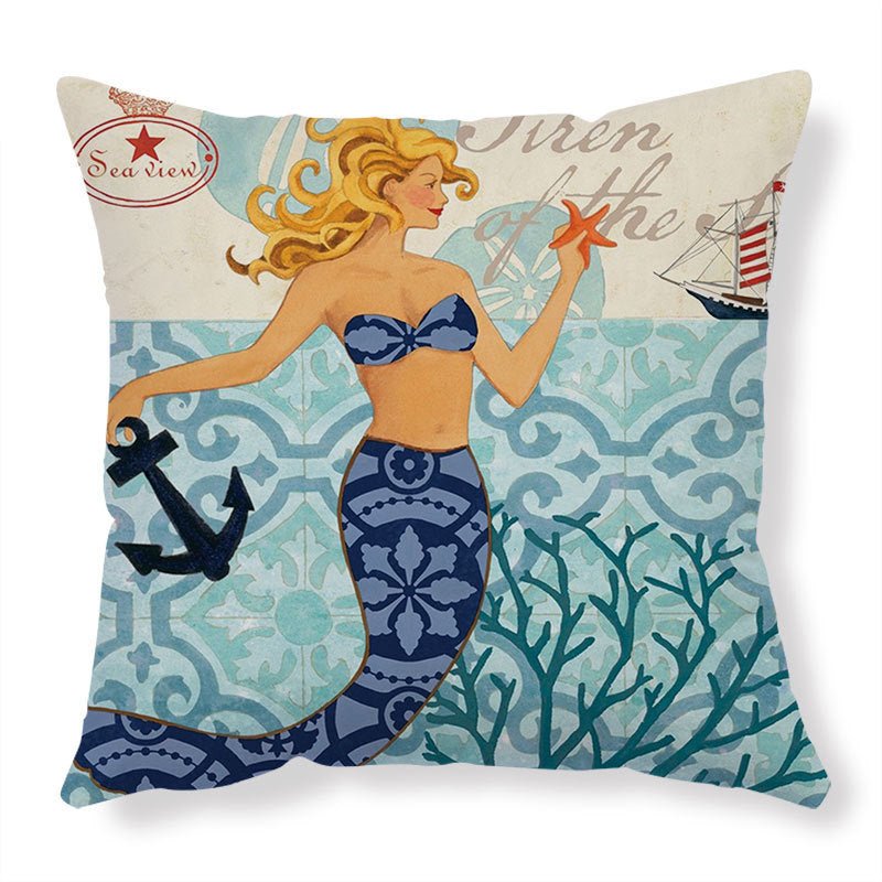 Printed Throw Pillow Cases For Home Decor Sofa Chair Seat - AmiraMart