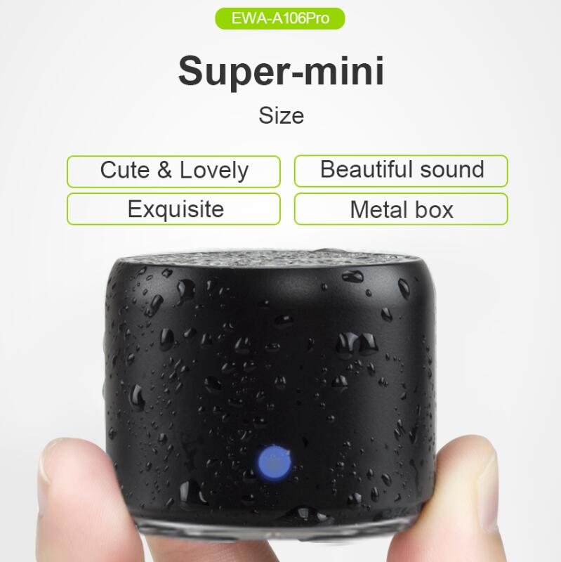 Pro Mini Bluetooth Speaker with Bass Radiator - AmiraMart