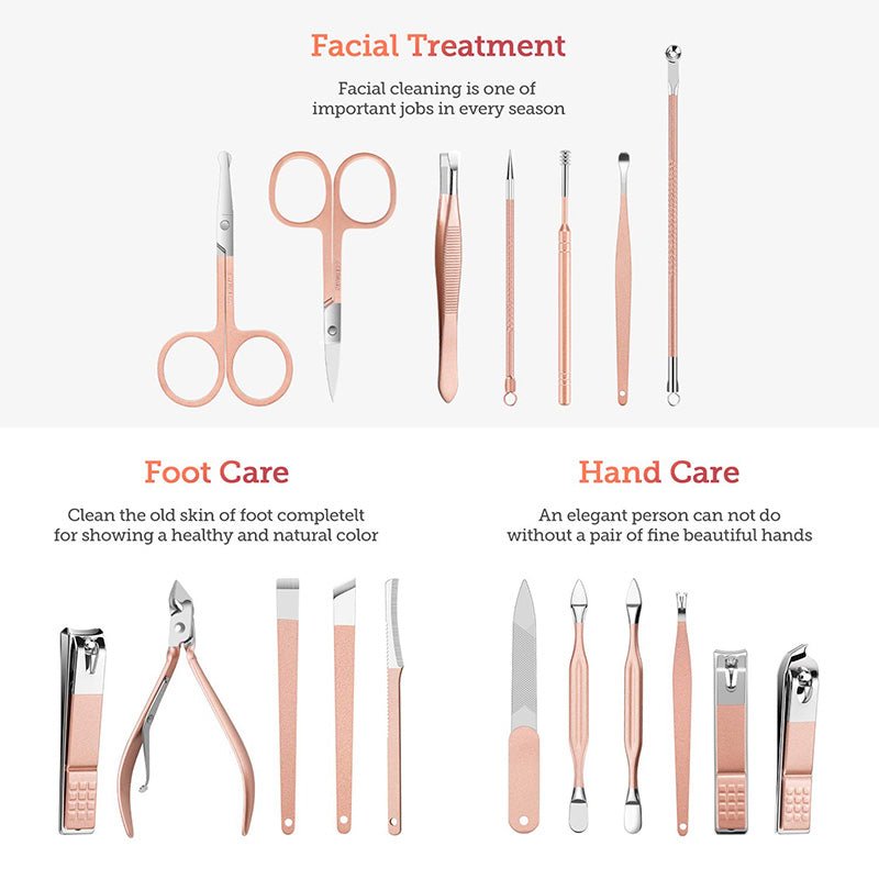 Professional Scissors Nail Clippers Set - AmiraMart