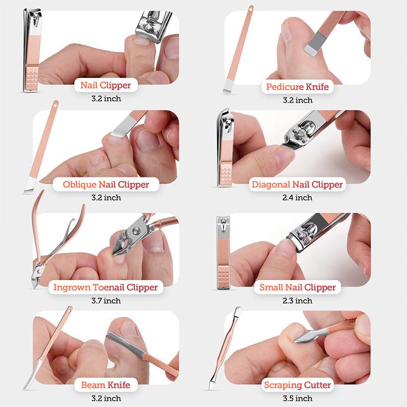Professional Scissors Nail Clippers Set - AmiraMart