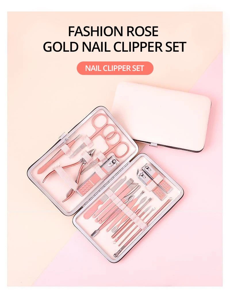 Professional Scissors Nail Clippers Set - AmiraMart